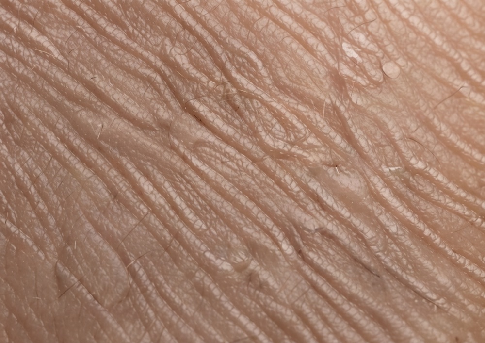 Smooth skin surface in soft light